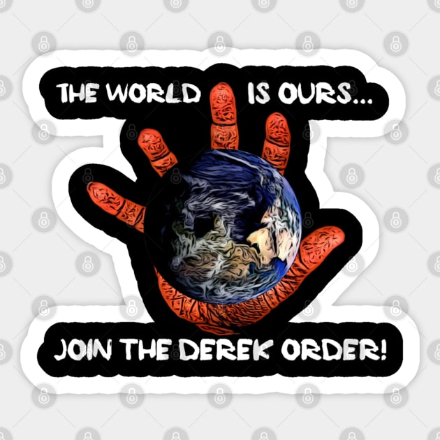 Join the Derek Order Sticker by EPW